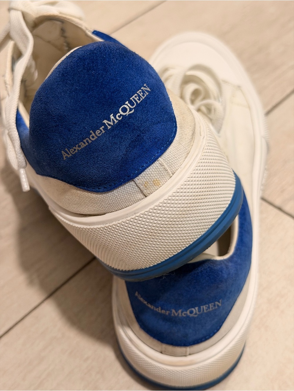 Alexander McQueen Deck Plimsoll Low canvas sneakers